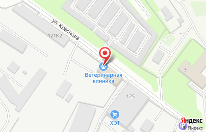 Ветеринарная клиника врачей Сумбаевых на карте