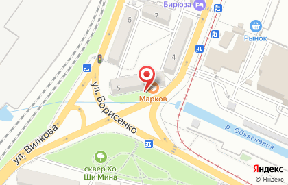 Кондитерская Марков во Владивостоке на карте