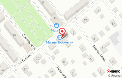 Банк Раунд на улице Горького на карте