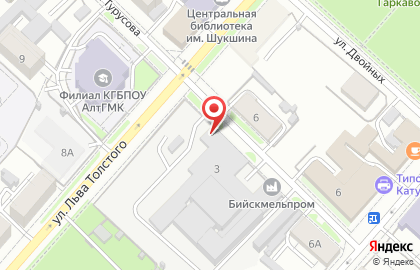 Кафетерий Бийскмельпром на карте