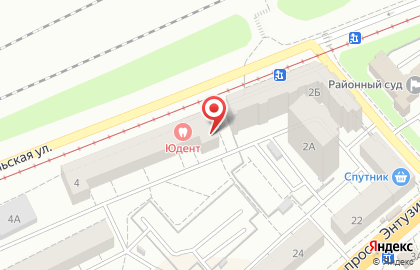 Стоматология Юдент на Барнаульской улице на карте