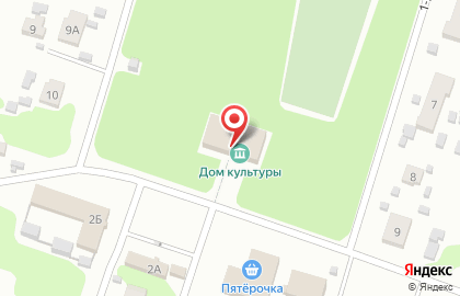 Листвянский поселковый дом культуры на карте