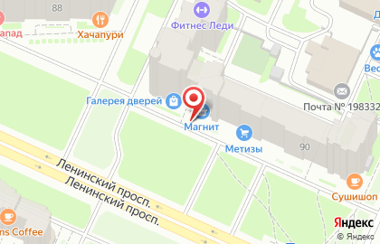 Аптеки Герца на проспекте Ветеранов на карте