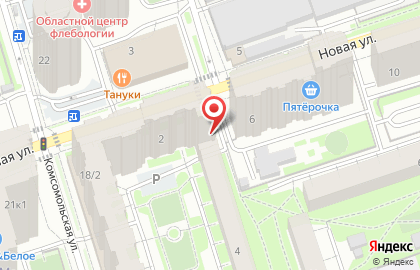 Салон красоты Жанна на Новой улице на карте