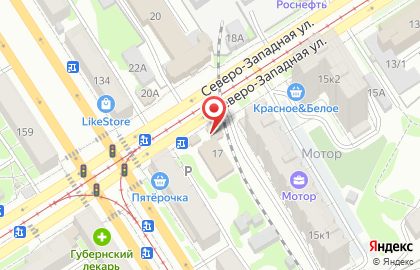 Кафе Каравелла в Железнодорожном районе на карте