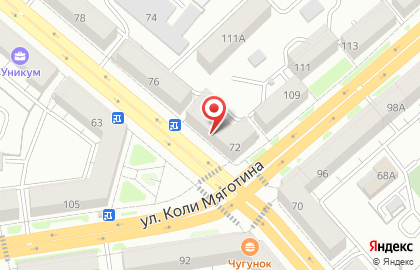 Мастерская в Кургане на карте