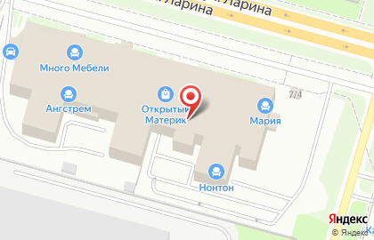 Салон мебели Comfortonova в Нижнем Новгороде на карте