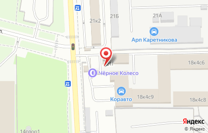 Шиномонтажная мастерская R13 в Приморском районе на карте