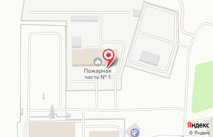 Пожарно-спасательная часть №1 на улице Терешковой, 14а на карте