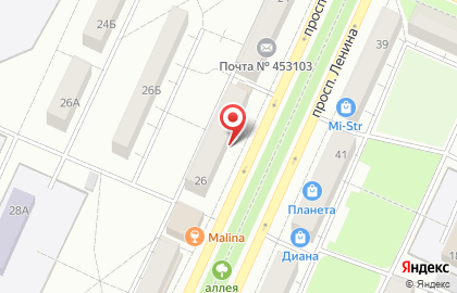 Форт на проспекте Ленина на карте