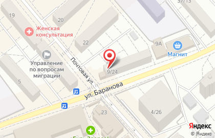 Бюро путешествий и экскурсий в Солнечногорске на карте