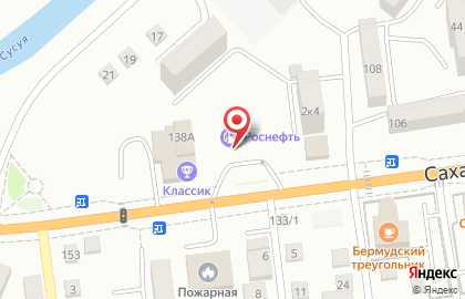 АЗС РН-ВОСТОКНЕФТЕПРОДУКТ на Сахалинской улице на карте