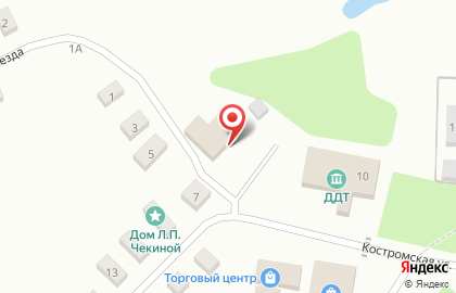 Магазин у дома Бристоль на Костромской улице на карте