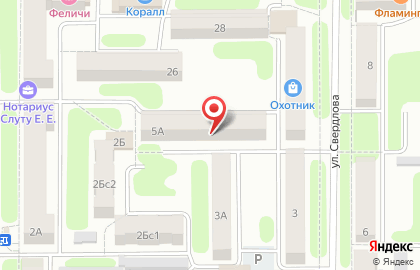Управление капитального строительства г. Новомосковска, МУ на карте