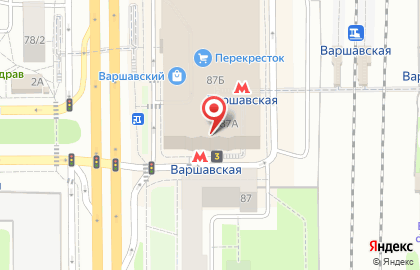 McDonald's на Варшавской на карте