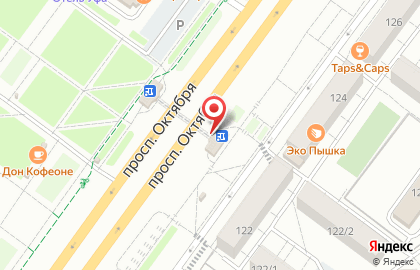 Цветочная компания SunRose на проспекте Октября на карте