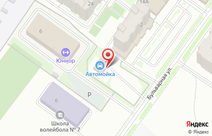 Автомойка в Костроме на карте