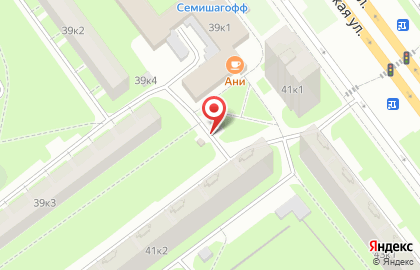 Киоск по продаже фруктов и овощей в Фрунзенском районе на карте
