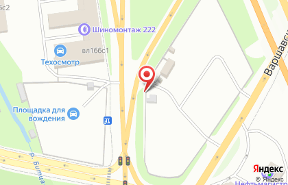 Специализированная стоянка Ампп на Варшавском шоссе, влд 1 на карте