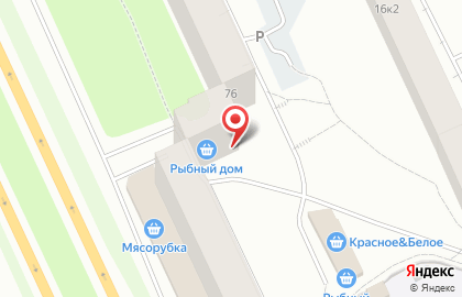 Магазин рыбы и морепродуктов Рыбный Дом на Кольском проспекте на карте