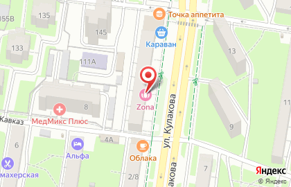 Пекарня-кондитерская Сахарная пудра в Ленинском районе на карте