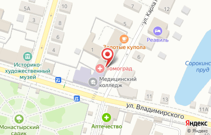 Медицинский центр Здоровье в Нижнем Новгороде на карте