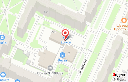 Универсальный магазин Fix Price в Красносельском районе на карте