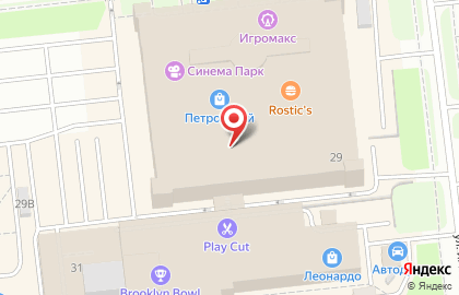 Салон оптики Айкрафт в ТЦ Петровский на карте