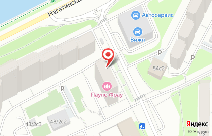 Магазин автотоваров в Москве на карте