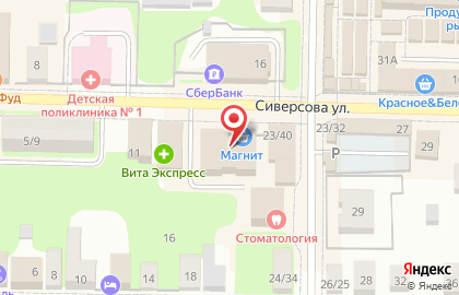 Торговый центр Олимп, торговый центр в Твери на карте