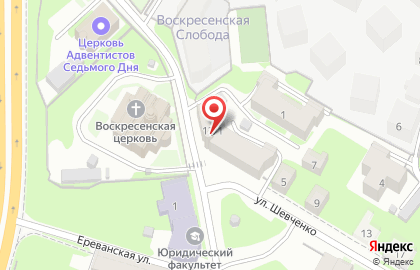 Компания ПрезенТайм в Нижегородском районе на карте