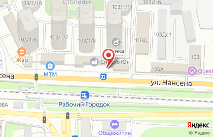 Интернет-магазин АвтоТок на улице Нансена на карте