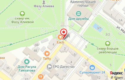 Киоск Дагпечать в Советском районе на карте