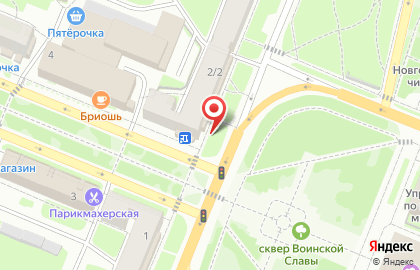 Автоматизированный киоск по продаже артезианской воды Артезианская Вода вн в Великом Новгороде на карте