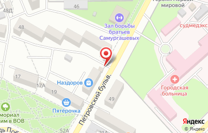 Бар в Ростове-на-Дону на карте