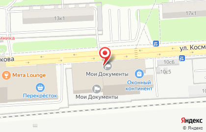 Копировальный автомат Копировальный автомат на улице Космонавта Волкова на карте