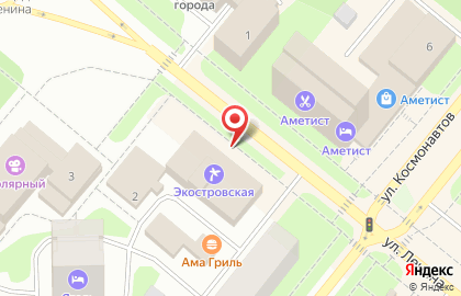 Булочная №1 на улице Ленина на карте