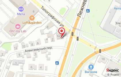 Продовольственный магазин Алексеевский на карте