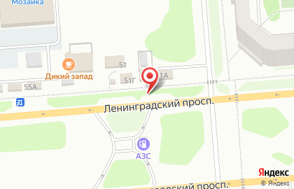 Жор & К на Ленинградском проспекте на карте