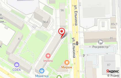 Центр юридических услуг на улице Курчатова на карте