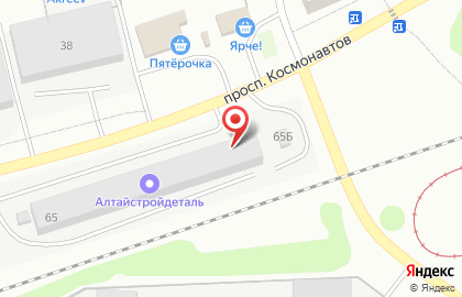 Компания по приему цветного и черного металла ТСК плюс на проспекте Космонавтов на карте