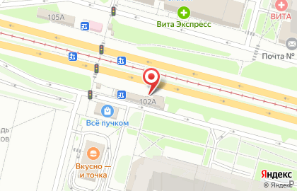 Пивная магазинов Погреба на проспекте Победы на карте