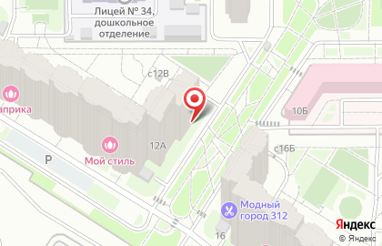Супермаркет Наш маркет на улице Борисовка на карте