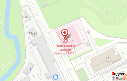 Станция скорой и неотложной медицинской помощи им. А.С. Пучкова на Дорогобужской улице на карте