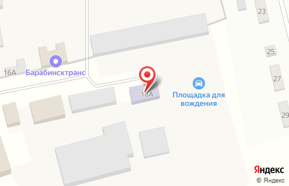Автошкола Форвард в Новосибирске на карте
