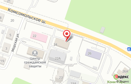 Тольяттинский творческий союз художников Солярис на Комсомольском шоссе на карте