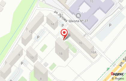 Автостоянка в Липецке на карте