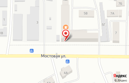 Супермаркет Магнит на Мостовой улице на карте