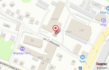 Автосалон Партнер на улице Пархоменко на карте