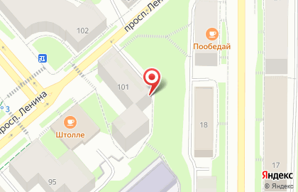 Проектно-экспертная компания СтройЭксперт на проспекте Ленина на карте